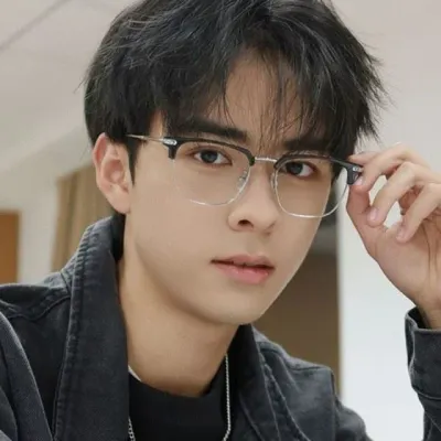 남자 3컬러 금테안경 가벼운 안경 눈보호 블루라이트 뿔테안경 안경 하금테 안경테 블루라이트차단안경