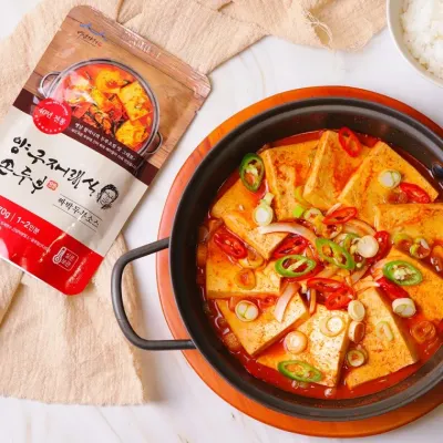 짜박두부소스
