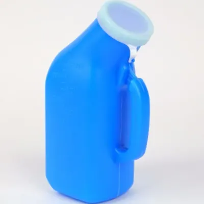 휴대용 소변통 남성용 오줌통 캠핑 차박 1.2L 블루 편리한소변통 캠핑소변통 소변통휴대용