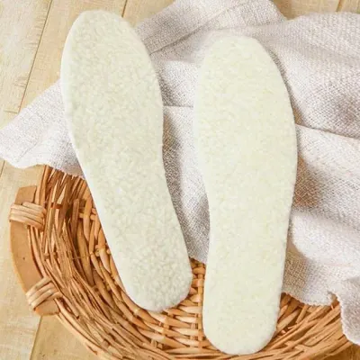 모노리빙 잘라쓰는 부드러운 양털깔창 보온깔창 발바닥깔창 인솔깔창