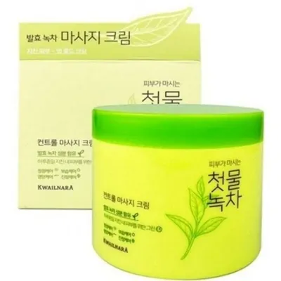 녹차 마사지 크림 수분 마사지 크림 페이셜 영양 진정 각질 보습 탄력 케어 관리