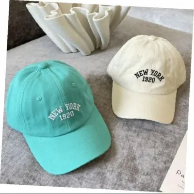 볼캡 모자 뉴욕 레터링 야구캡 챙 넓은 야구모자 남녀공용 캡모자