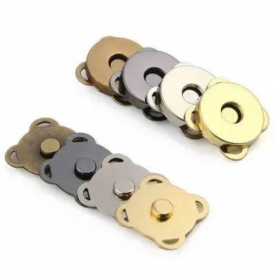 마그네틱 메탈 자석 단추 똑딱이 14mm 가방