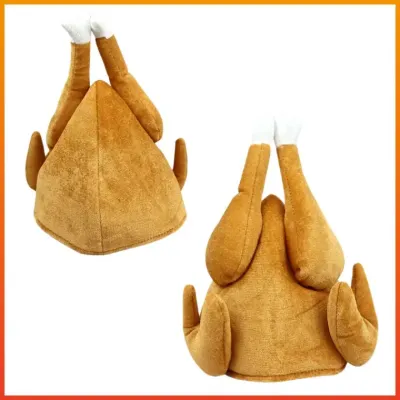 치킨모자 추수 감사절 닭 다리 모자 칠면조 모자 도매 공장 명소 추수 감사절 모자 만화 칠