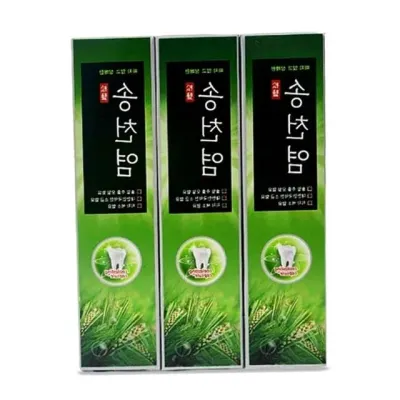 죽염 잇몸케어 구강관리 솔잎향 치약 3개 세트