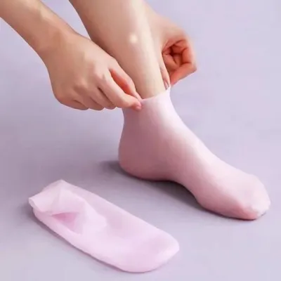 올 실리콘 보습 양말 덧신 발각질 풋케어 실리콘 덧신 양말 발각질제거