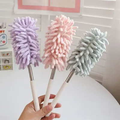 조절가능 자동차 털이개 차량용 먼지떨이 제거 차 먼지털이 미니 실내 청소 내부 차안 소형