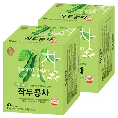 송원 우리차 작두콩차 80T (40Tx2개)