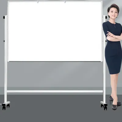 높이조절 이동식 화이트보드(150cmx90cm)