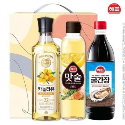 2026년 추석 명절 해표 3종 실속 답례품 선물세트
