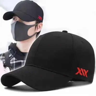 검정색 모자 깊은 얼굴 작아보이는 남자 야구모자 여자 무지