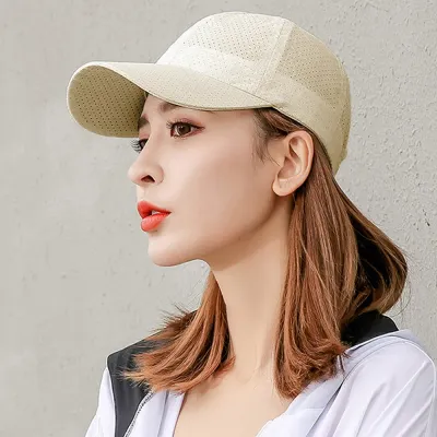 쿨메쉬 스포츠 등산모자(베이지) 캡모자