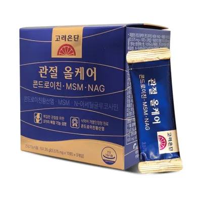 고려은단 관절 올케어 콘드로이친 MSM NAG 30포 1개