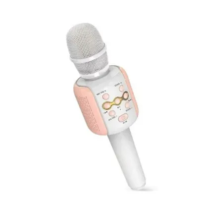 블루투스 노래방 마이크 무선 노래방 마이크 가정용 휴대용 매직 보이스 스피커 다이나믹 플레이어 콘덴서