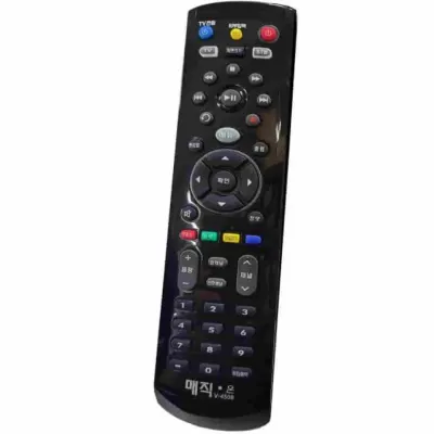 블랙 전TV 셋톱박스 통합리모컨 티비리모콘 TV리모콘 만능리모콘 통합리모콘 tv리모컨