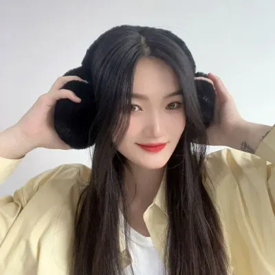 마카롱 겨울 귀마개 털귀도리덮개 털마개 No15