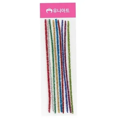 어린이 모루 재료 어린이 공예 모루 반짝이 만들기 인형 철사 놀이 키트