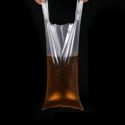 일회용 소변비닐백 1500ml 100p 간이변기 노인 휴대용 노인 비닐 간의변기 팩 요양 백 기 통