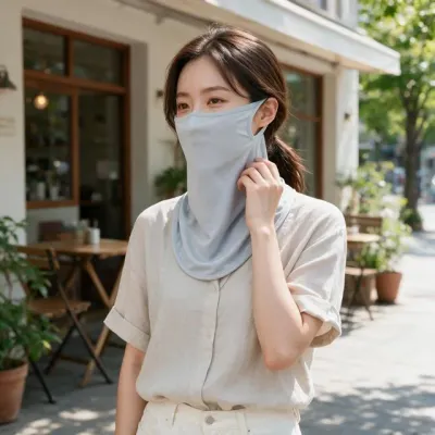 냉감 목토시 쿨마스크 여름 귀걸이형 스카프 라이딩 자전거 등산 스포츠