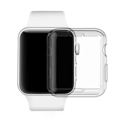 [D]애플워치6 SE 5 4 세대 풀커버 투명 젤리케이스 38mm 42mm 44mm 40mm