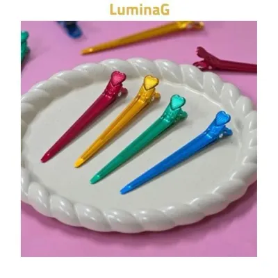 정수리 볼륨 집게핀 뿌리 헤어핀 미용실 고정핀 생활용품