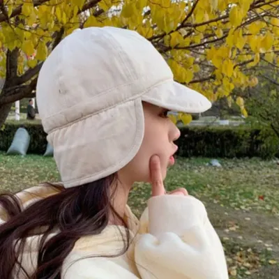 캡 방한 모자 니트모자 골프썬캡 바이저