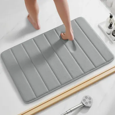 그레이 사각 메모리폼 발매트 50X80cm