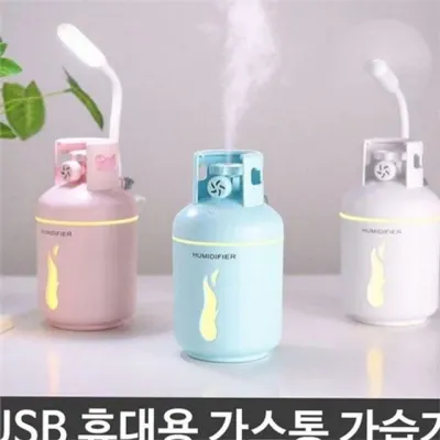 휴대용 가습기 usb 무드등 가습기 캠핑용 침실용 사무실용 탁상용 아로마 무선 소형