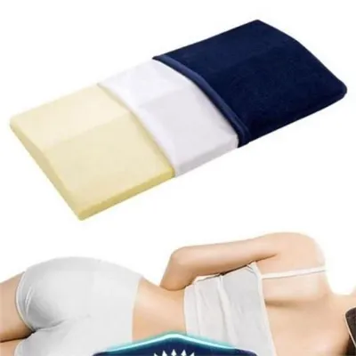 메모리 폼 허리 쿠션 수면 허리 쿠션 학생용 지지대 보조 받침 자세 직장인 다리 지지 요추 무릎