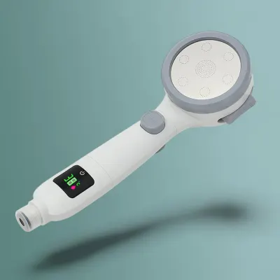 클렌 온도표시 필터 샤워기 수압 온오프 샤워헤드