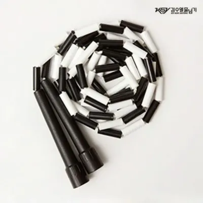 김수열 색동줄넘기 일반형 검흰