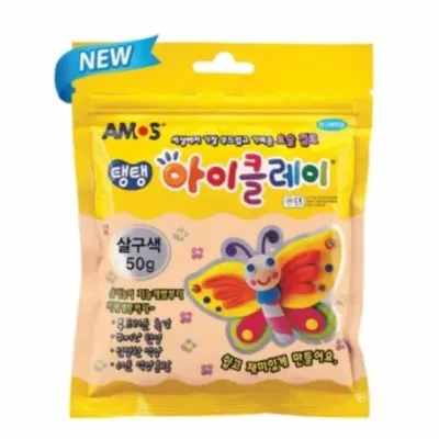 탱탱 아이클레이 50g 살구색
