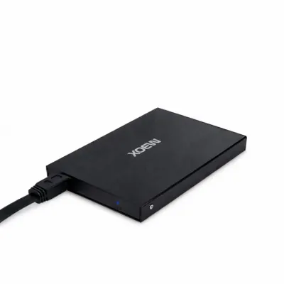 USB2.0 외장형 2.5하드케이스 블랙 480Mbps 컴퓨터 노트북 데스크탑PC 최대2TB