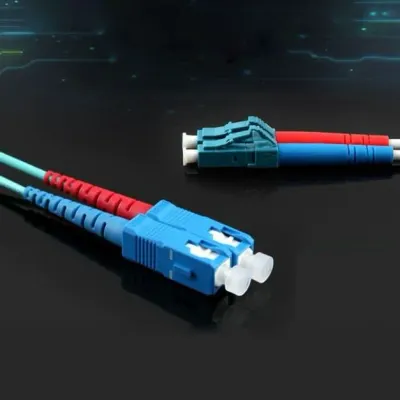 광패치코드 OM3 10G SC LC 80M 광케이블 데이터전송