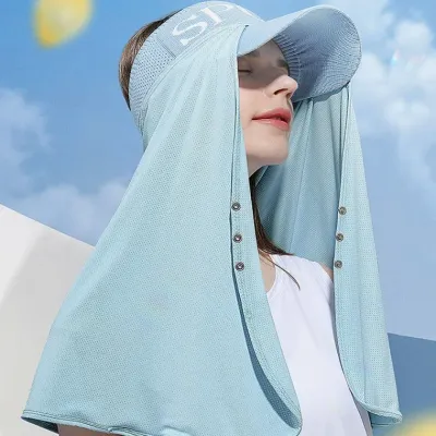 GOLOV.EJOY 쿨링 LONG넥숄더 모자햇빛가리개 자외선차단에 쿨링소재 골프 등산 낚시 캠핑 야외활동