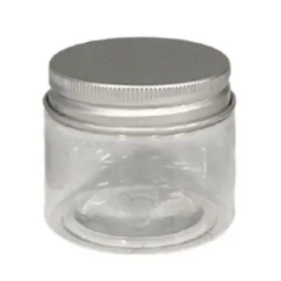 투명 플라스틱 원통 50ml 1P 낱개미니 소분통 케이스 공병 소품 보관