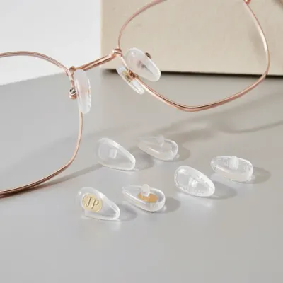 안경 에어백 코받침 13mm 투명 실리콘 패드 흘러내림 방지 교체용 부품