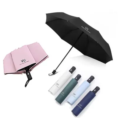 뉴백담 우산 양산 uv 3단 완전 자동 자외선 차단 암막 양우산 우양산 레이져 인쇄가능