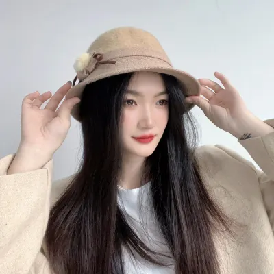 소피안 플라워 버킷햇 벙거지모자