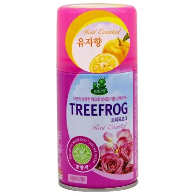 청개구리 트리프로그 자동분사 방향제 173g(280ml)-유자향