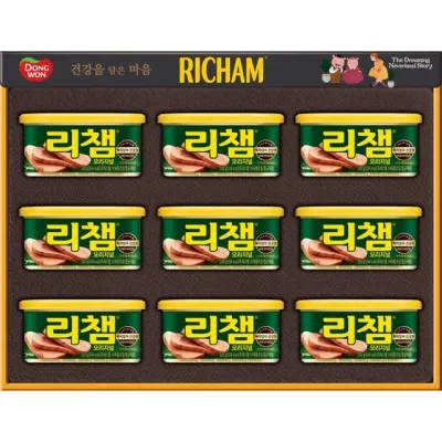 (동원선물세트)리챔 G9호 1세트 + 쇼핑백