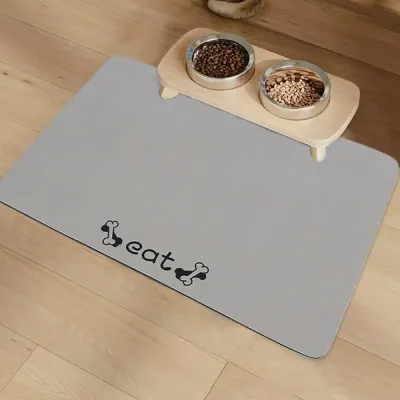 흡수왕 규조토 반려동물 강아지 식기매트 40x30cm