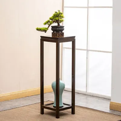심플 대나무 화분진열대 (93cm)