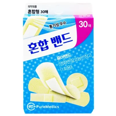 영케미칼 퓨어밴드 혼합형 30매입-4종