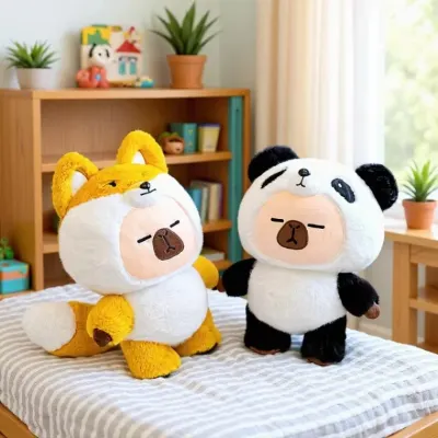 신상 카피발라 판다 여우 봉제인형 선물