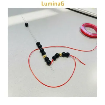 팔찌 DIY 만들기 세트 비즈 공예 목걸이 구슬 외출 패션