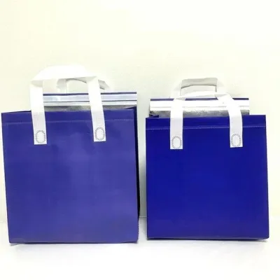 보온 보냉백 사각 쇼핑백 다용도 포장가방 2사이즈