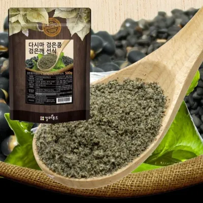 컬러푸드 다시마 검은콩 검은깨 국산 선식 500g