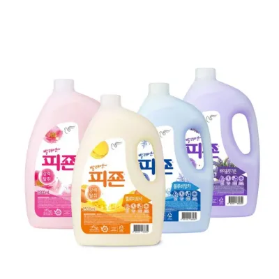 빨래엔 피죤 프리미엄 섬유유연제 2500ml 세탁 세제 피존