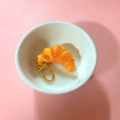 키링 크로와상 열쇠고리 키링 베이커리